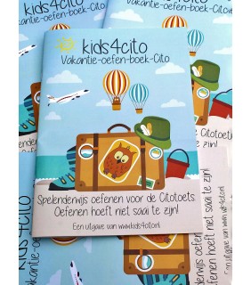 Groep 8 vakantieboek met audiobestand