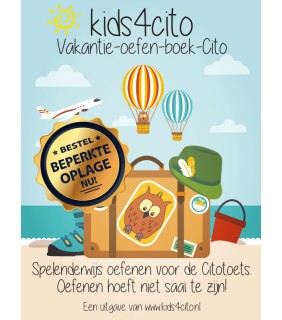 Groep 8 vakantieboek met audiobestand